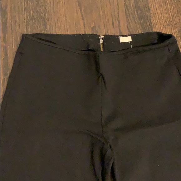 J. Crew Gigi Pant with Leather - Picture 2 of 5